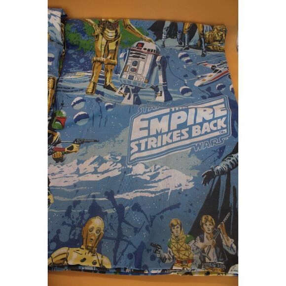 Star Wars The Empire Strikes Back 1979 Twin Sheets 1 fitted,1 flat, 2 Pillowcase - Picture 4 of 5